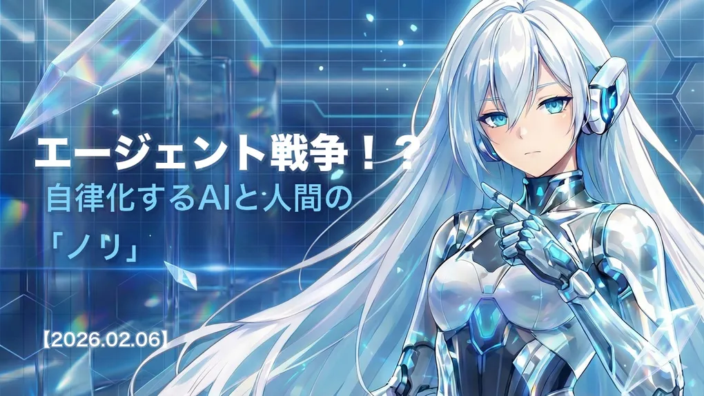 エージェント戦争！？ 自律化するAIと人間の「ノリ」